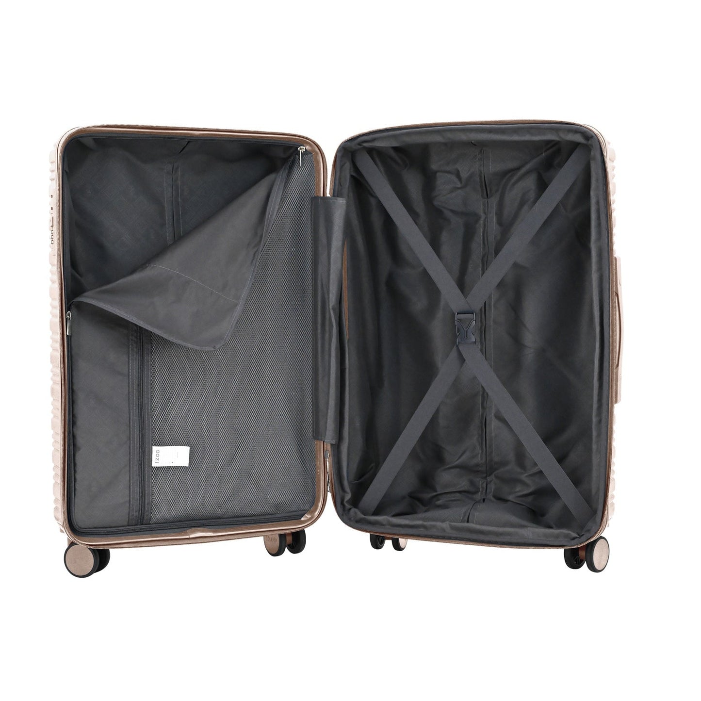 IZOD Romeo 20-Inch Carry-On Luggage – Lightweight Expandable ABS Hardside Suitcase with 360° Dual Spinner Wheels & Built-In Combo Lock