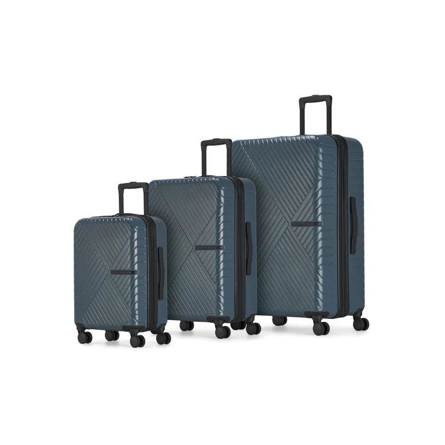 Bugatti Berlin 3-Piece Hard-Shell Luggage Set | Lightweight Spinner Suitcases - Stiles Supply Co.