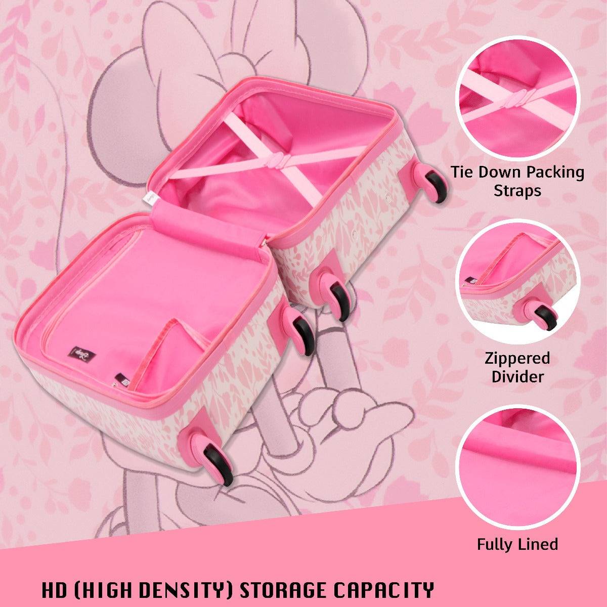 Ful Disney Ful Minnie Mouse Floral Pink Kids 20.5" Luggage