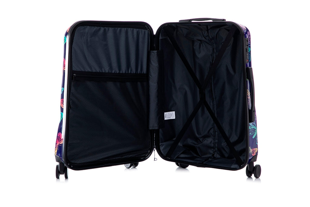 Mirage Graphic Hard Shell Lightweight 3-Piece Luggage Set - Stiles Supply Co.