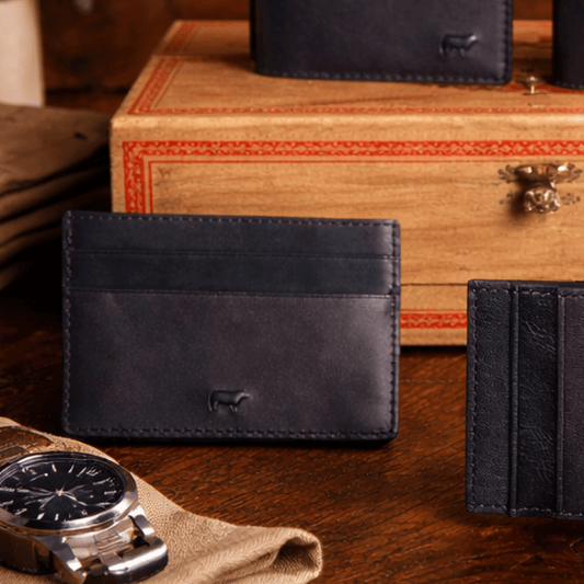 Will Leather Goods Card Case Noir