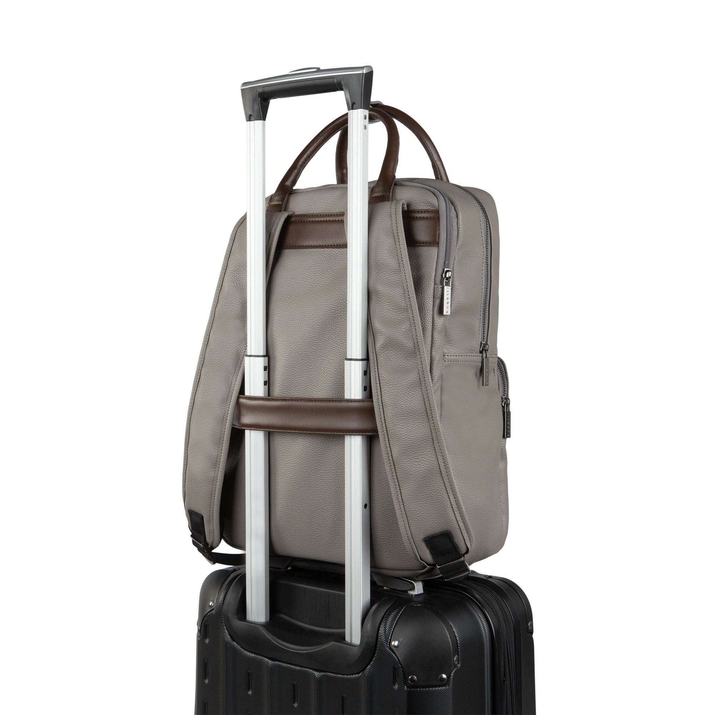 Bugatti Contrast Vegan Leather Backpack | Stylish & Durable Laptop Bag