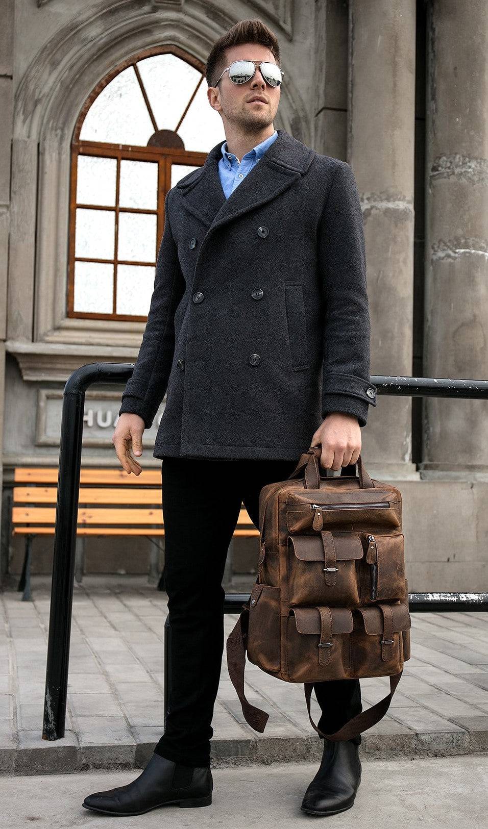 Steel Horse Leather The Shelby Backpack - Stiles Supply Co.
