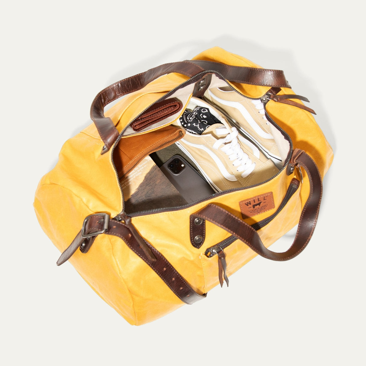 Will Leather Goods Rainline Canvas Duffle