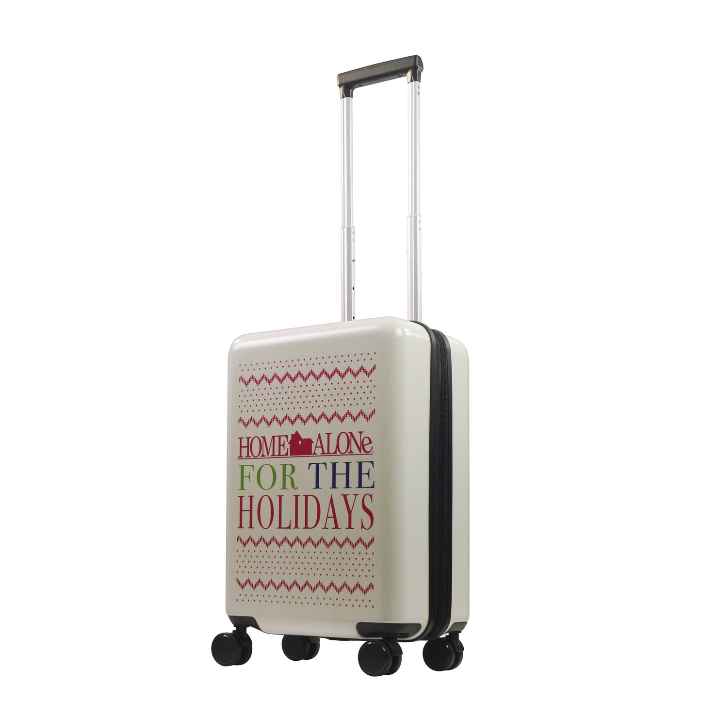 Home Alone 22.5" White Carry-On Suitcase Luggage - Stiles Supply Co.