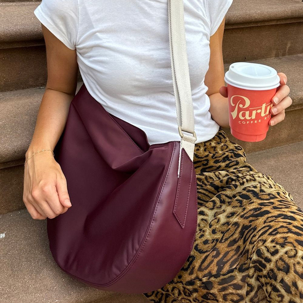 STATE Bags Luna Crossbody Burgundy