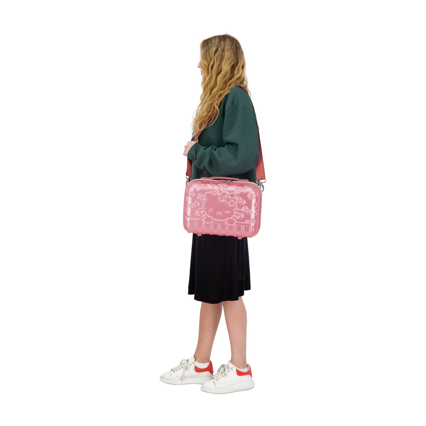 Hello Kitty Pink Molded Carry-on Train Case - Stiles Supply Co.