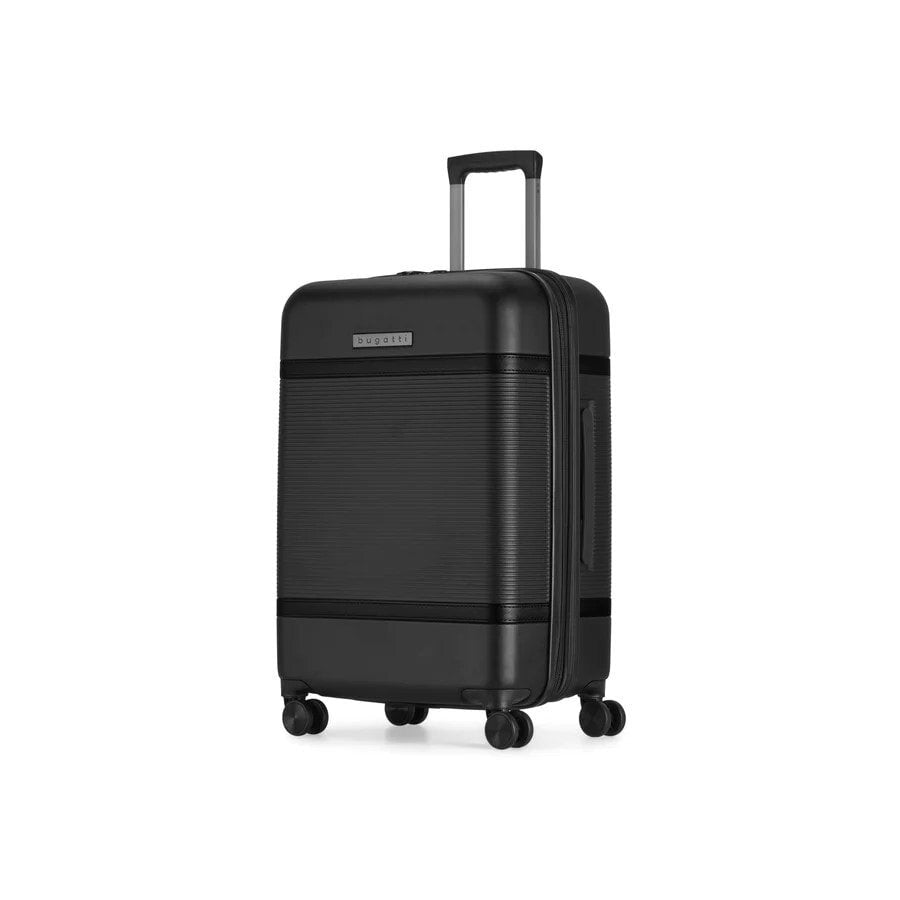 Bugatti Wellington Black Luggage Bundle with Contrast Duffle - Stiles Supply Co.