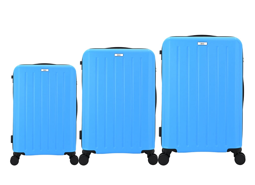Mirage Noble Hard Shell Lightweight 3 Piece Luggage Set - Stiles Supply Co.