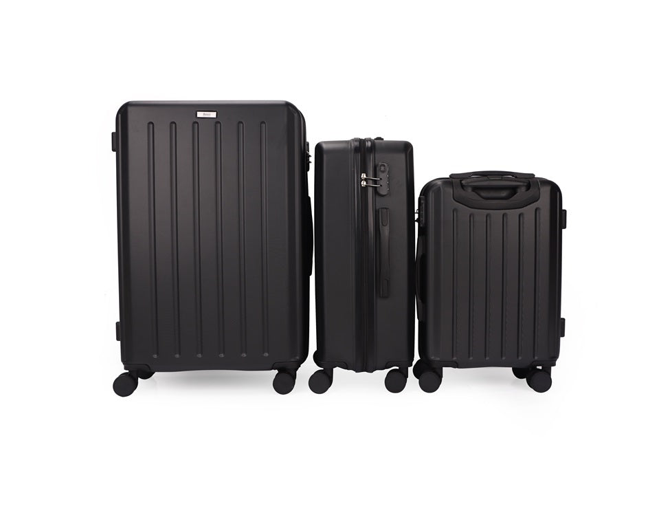 Mirage Noble Hard Shell Lightweight 3 Piece Luggage Set - Stiles Supply Co.