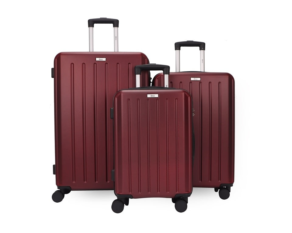 Mirage Noble Hard Shell Lightweight 3 Piece Luggage Set - Stiles Supply Co.