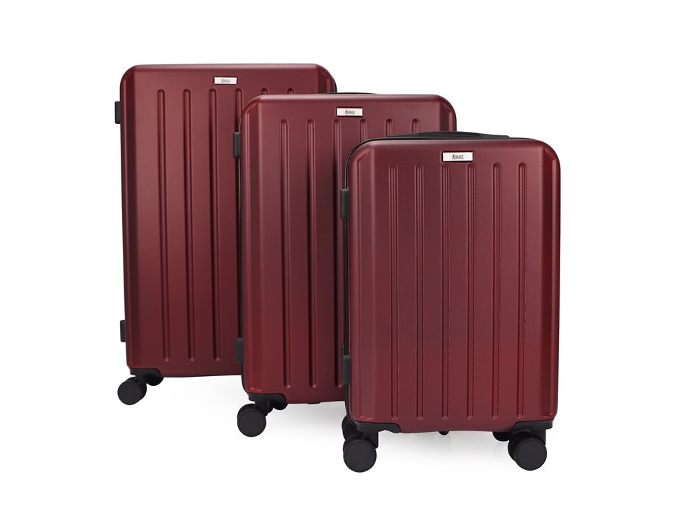 Mirage Noble Hard Shell Lightweight 3 Piece Luggage Set - Stiles Supply Co.