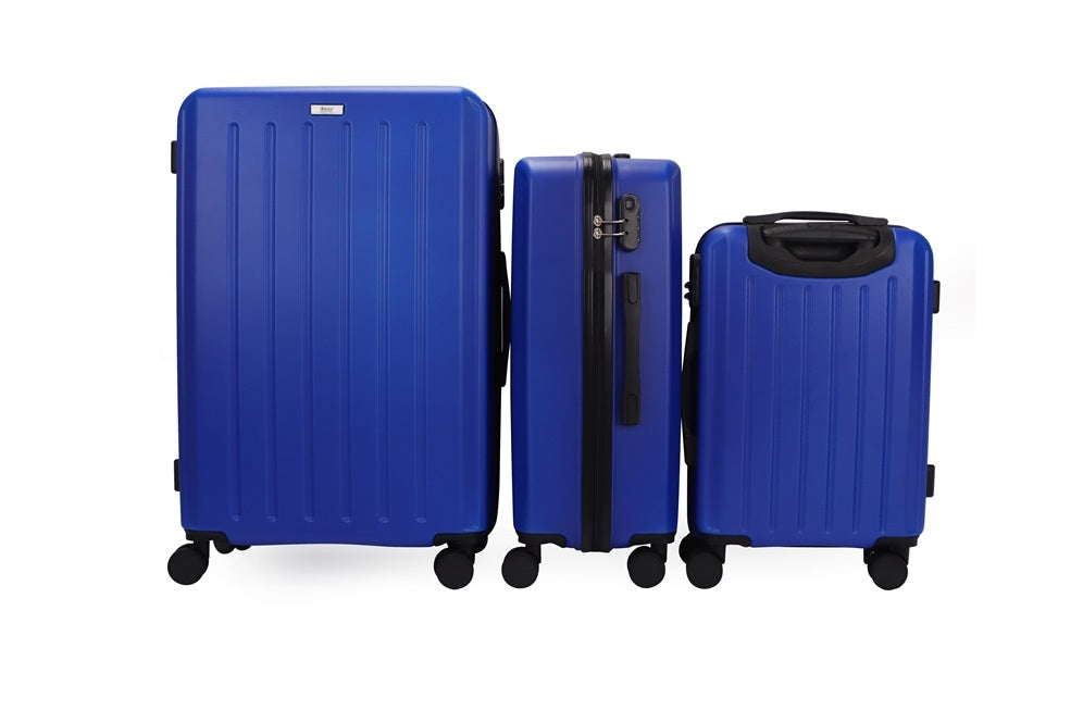 Mirage Noble Hard Shell Lightweight 3 Piece Luggage Set - Stiles Supply Co.