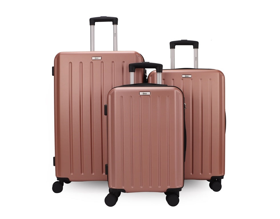Mirage Noble Hard Shell Lightweight 3 Piece Luggage Set - Stiles Supply Co.