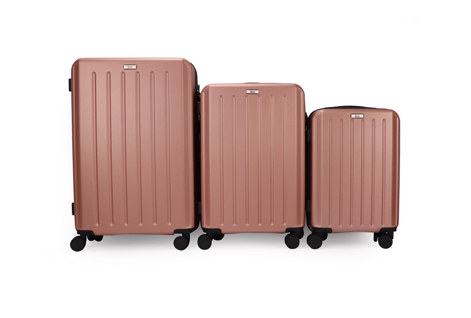 Mirage Noble Hard Shell Lightweight 3 Piece Luggage Set - Stiles Supply Co.