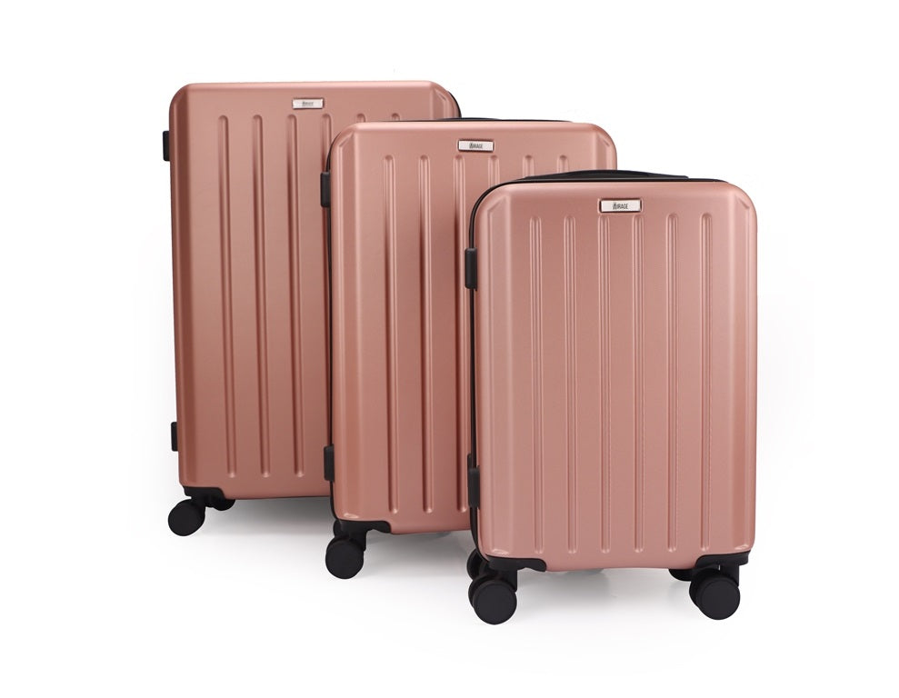 Mirage Noble Hard Shell Lightweight 3 Piece Luggage Set - Stiles Supply Co.