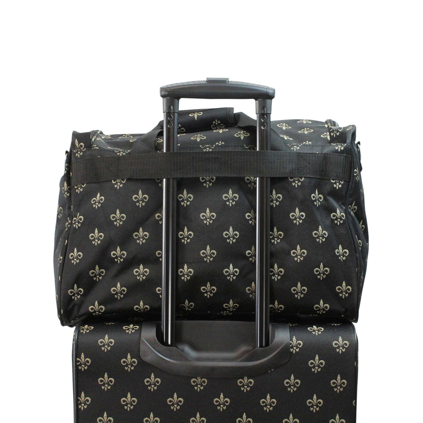 American Flyer Fleur de Lis 3-Piece Spinner Luggage Set