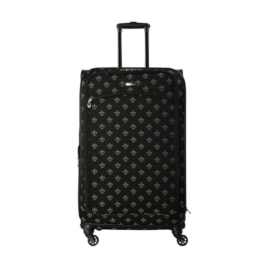 American Flyer Fleur de Lis 3-Piece Spinner Luggage Set