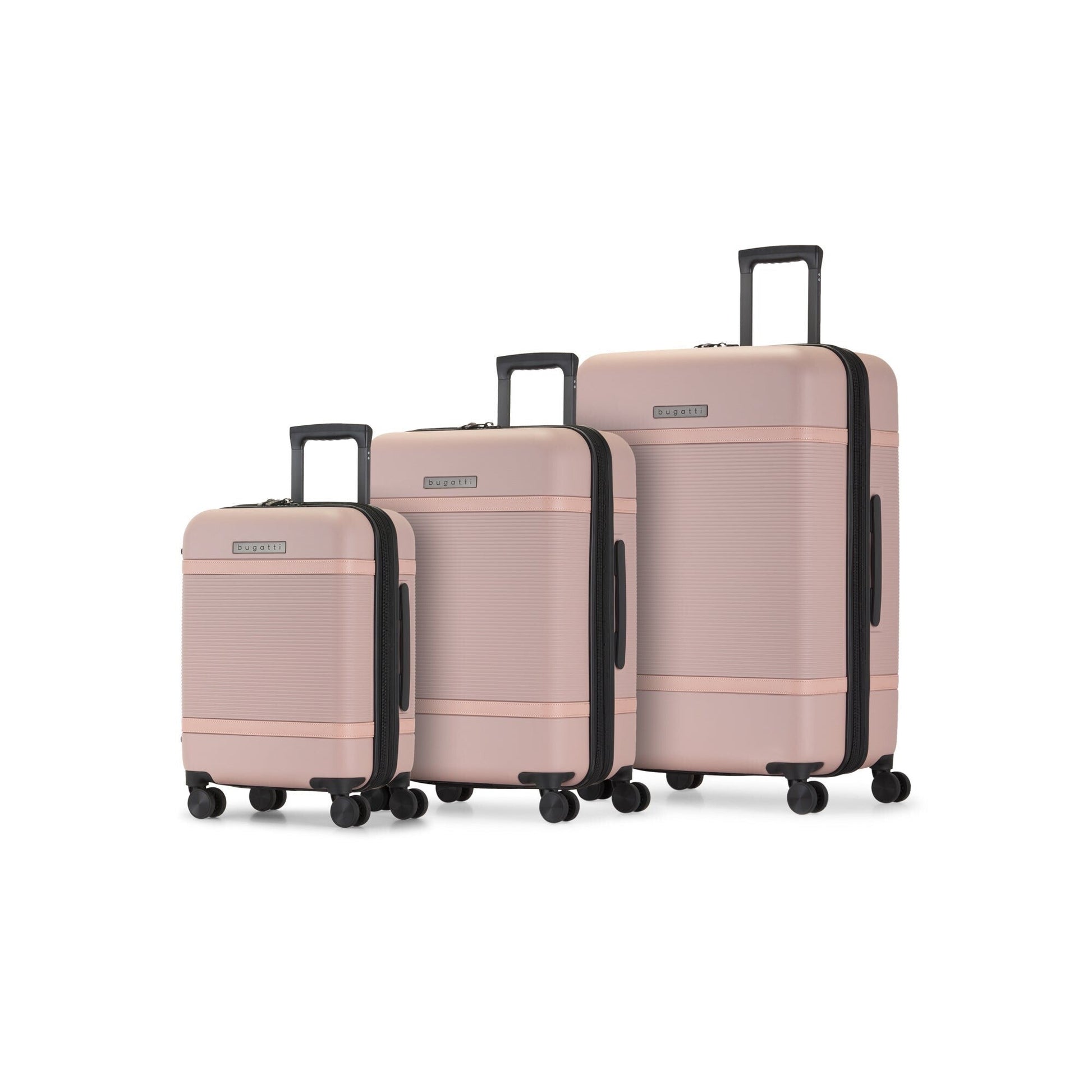 Bugatti Wellington 3-Piece Hard-Shell Luggage Set - Stiles Supply Co.