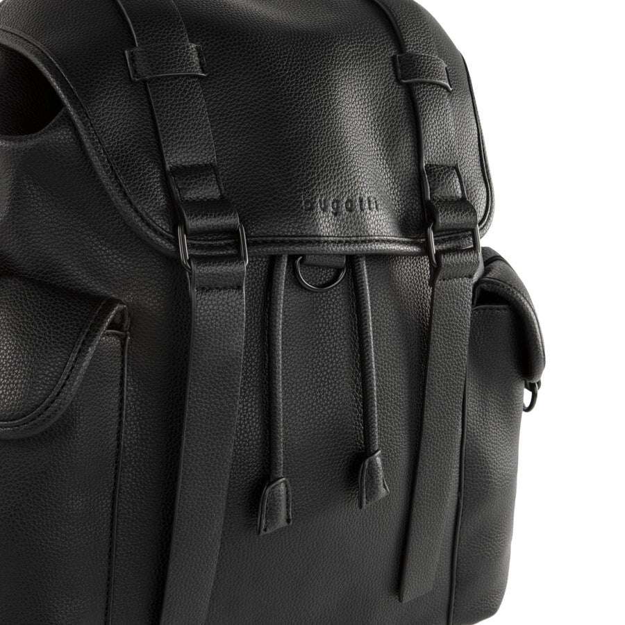 Bugatti Henry Vegan Leather Backpack with Flap - Stiles Supply Co.
