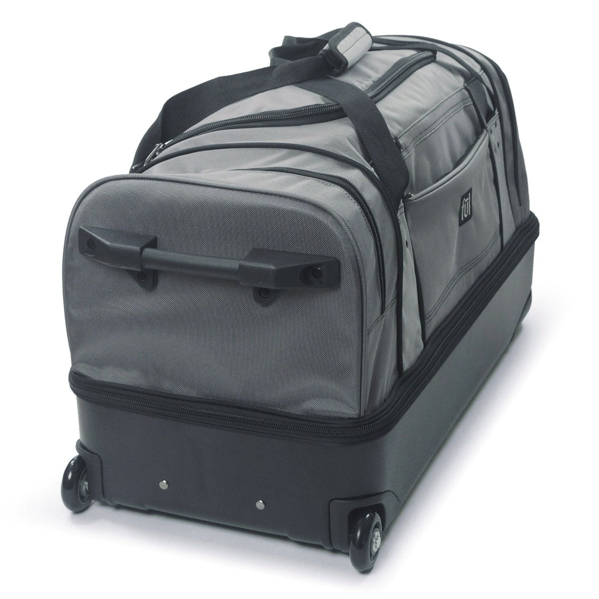 Workhorse Series 30" Split Level Grey FŪL Rolling Duffle Bag - Stiles Supply Co.