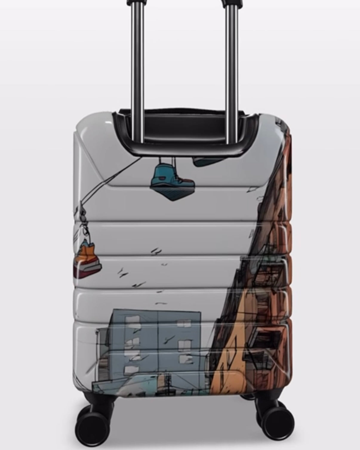 Stiles Supply Co. X Bugatti Old Kicks Carry-On Luggage