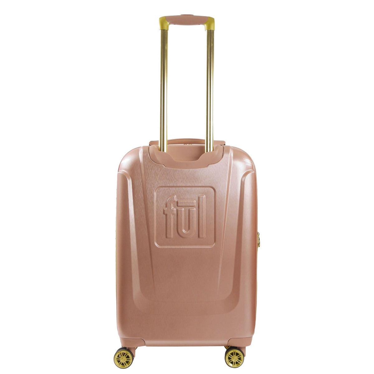 Mickey Mouse Rolling Luggage FŪL Disney Luggage 26" Rose Gold - Stiles Supply Co.
