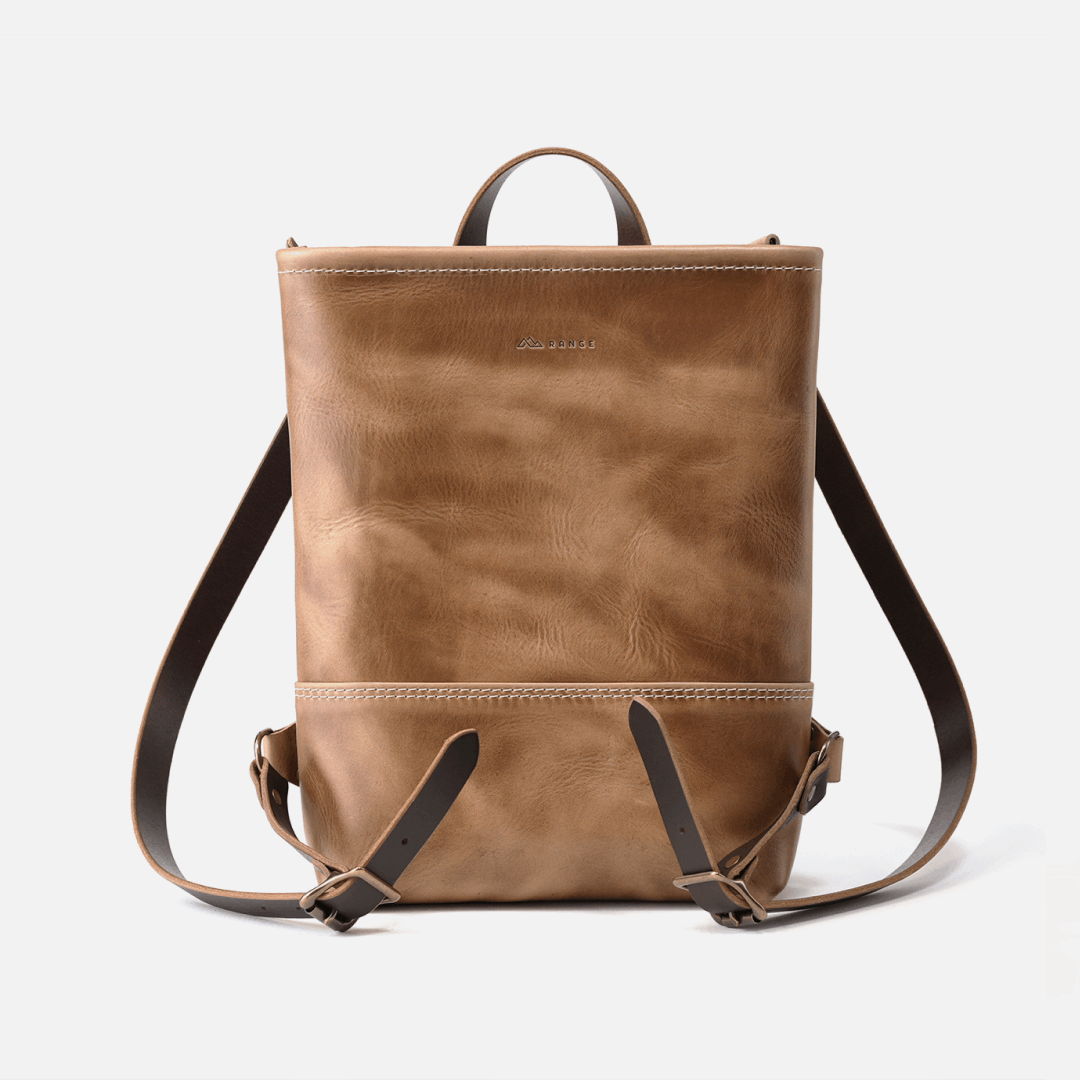 Range Leather Baker Backpack