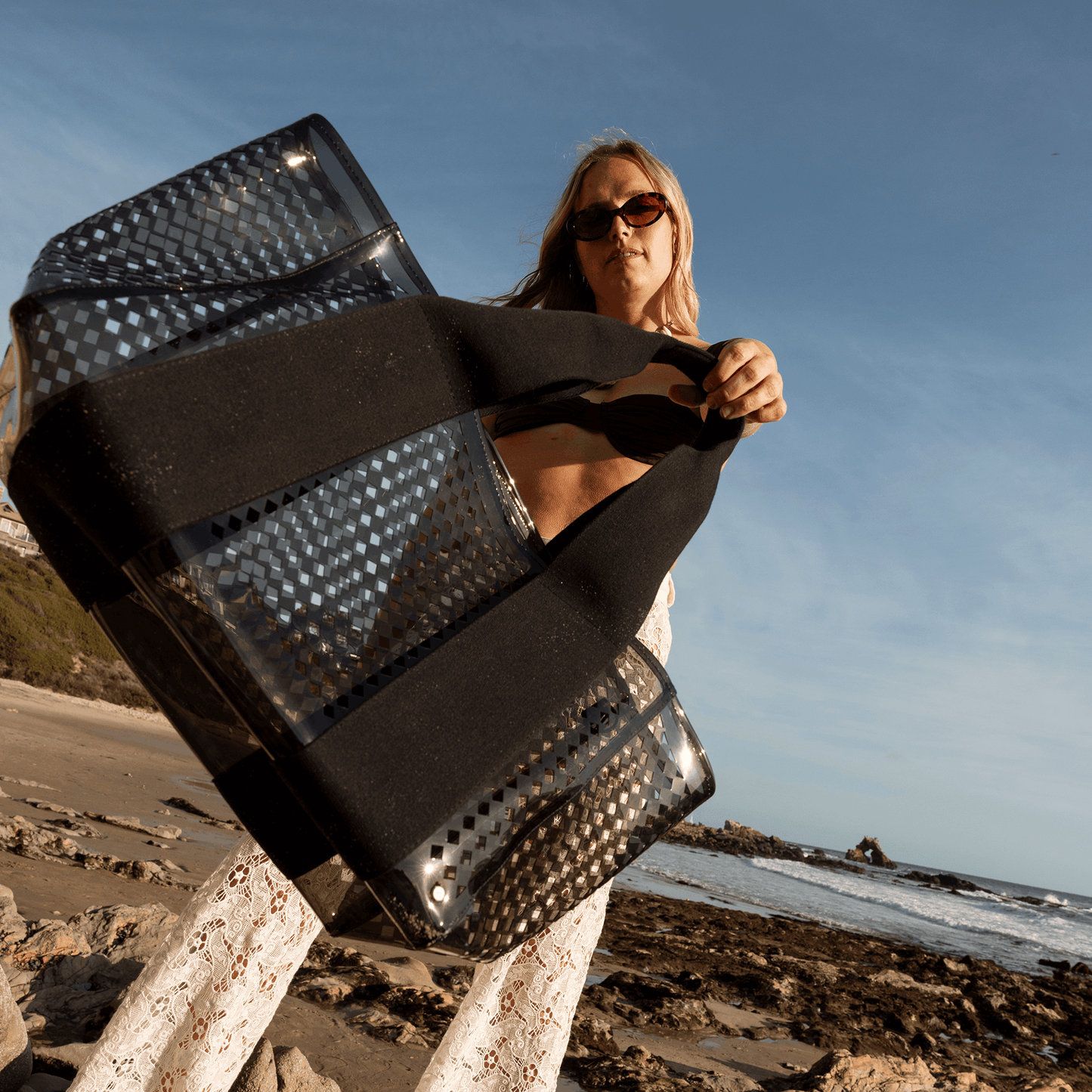 State Bags Black Wellington Cabana Tote | Limited Edition - Stiles Supply Co.