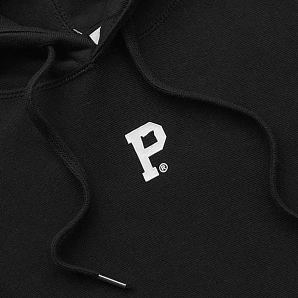 HeavyKnit Centerpiece Hoodie - Black - Stiles Supply Co.