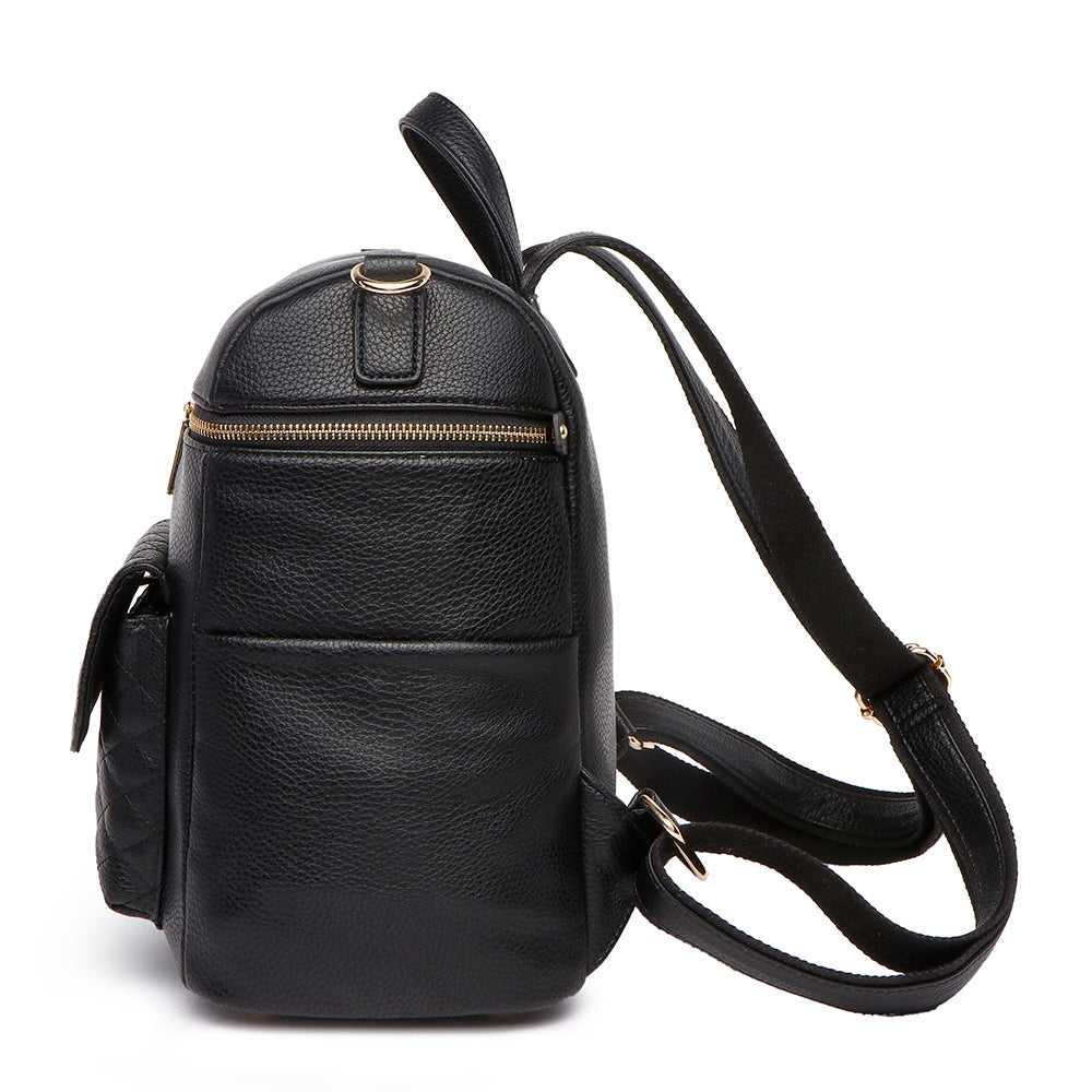 Luli Bebe Petit Diaper Bag Ebony Black