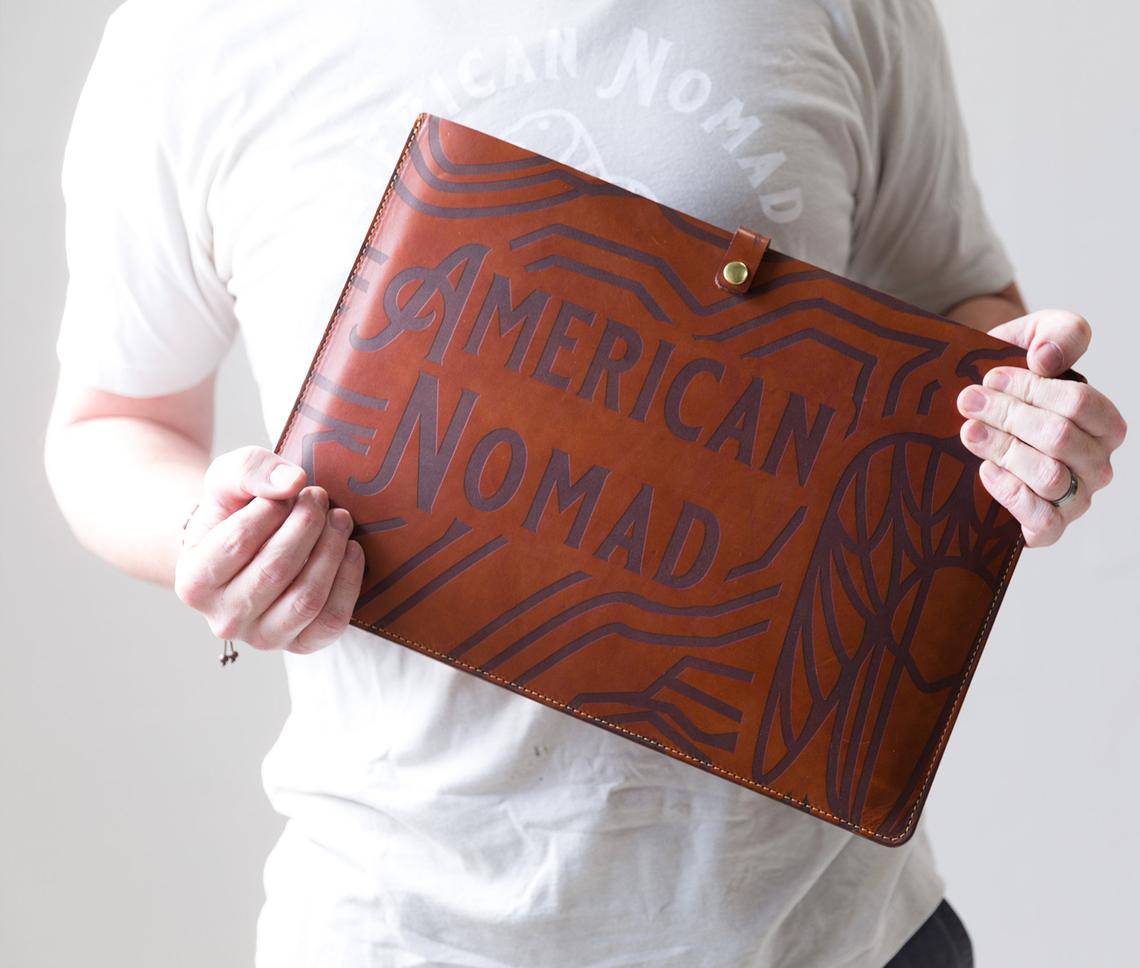 Lifetime Leather Co. Leather Laptop Sleeve - Stiles Supply Co.