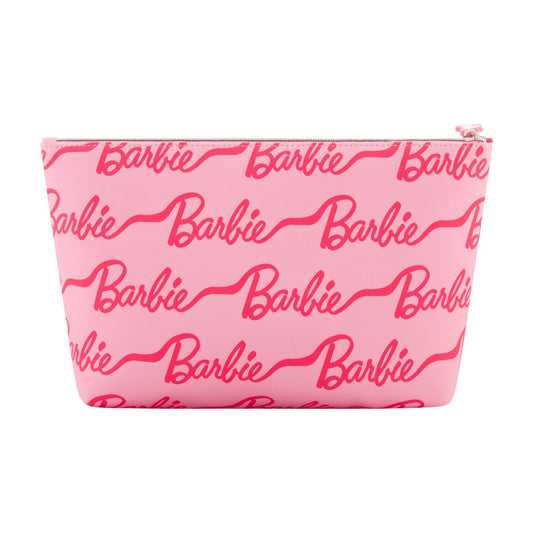 Barbie™ All-Over Logo Cosmetic Bag - Stiles Supply Co.
