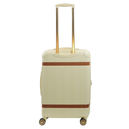 Tommy Bahama 26.5" Beige Hardside Spinner with Stripes - Stiles Supply Co.