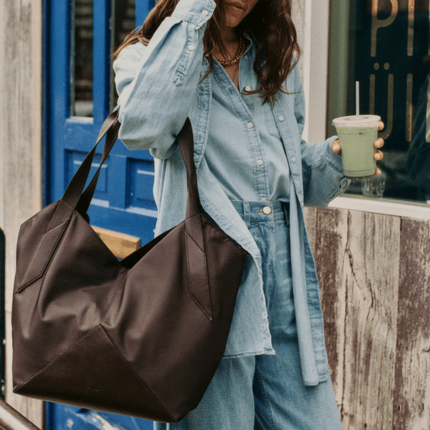 STATE Bags Beverly Tote Brown