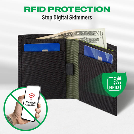 COR Surf Eco Bifold Cash Wallet with Magnetic Closure