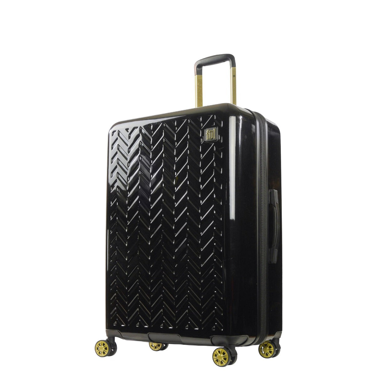 Groove 31" Expandable Hardside Spinner luggage, Black - Stiles Supply Co.