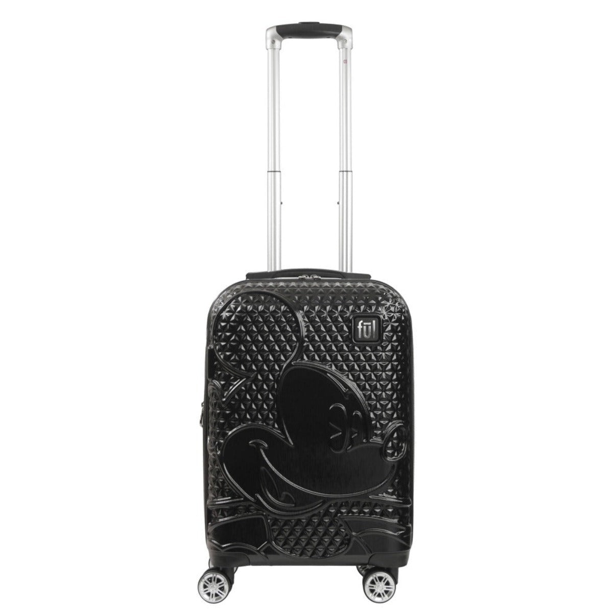 Mickey Mouse Rolling Luggage FŪL Disney Luggage 22.5" Black - Stiles Supply Co.