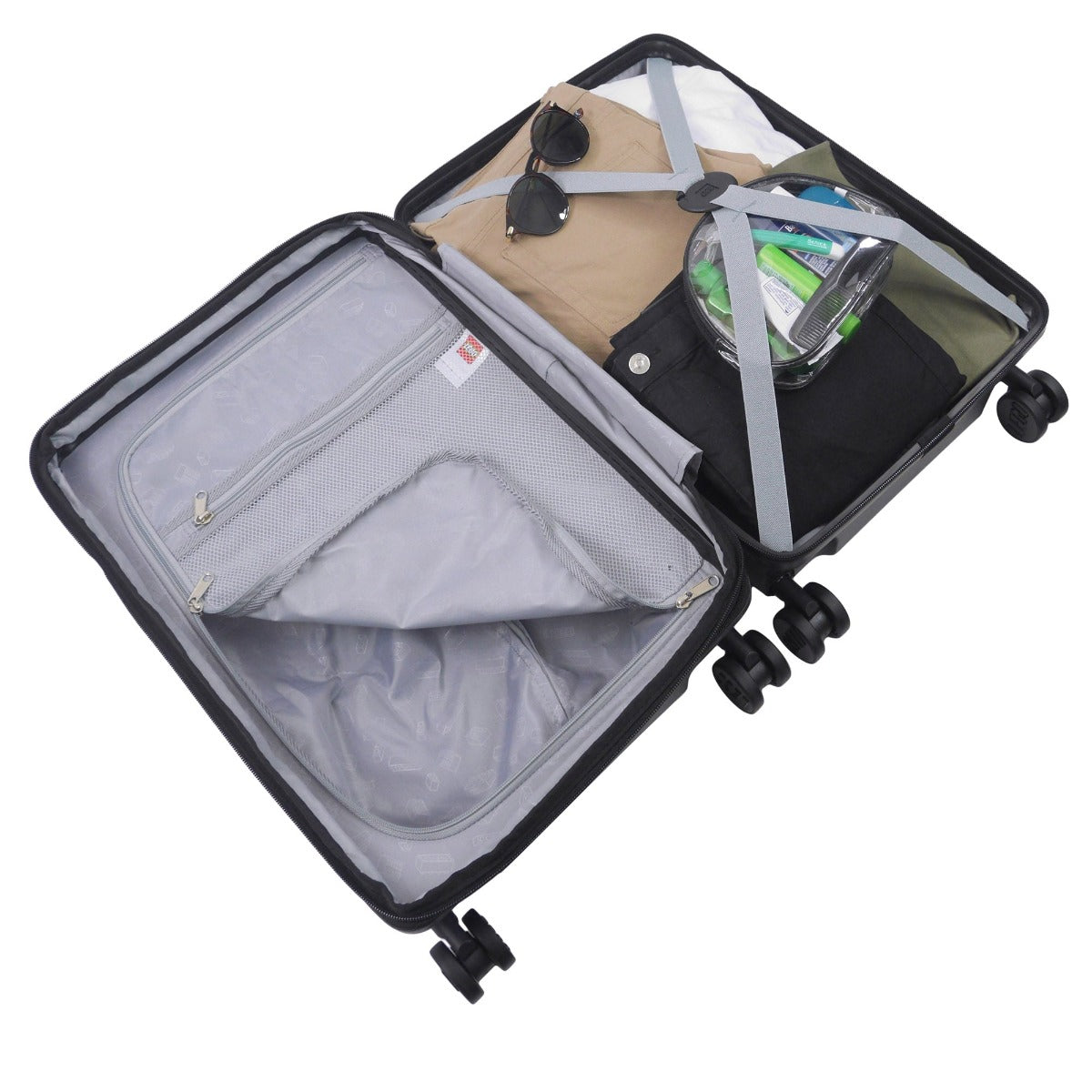 LEGO® Signature Brick Black 22" Carry-on Luggage - Stiles Supply Co.