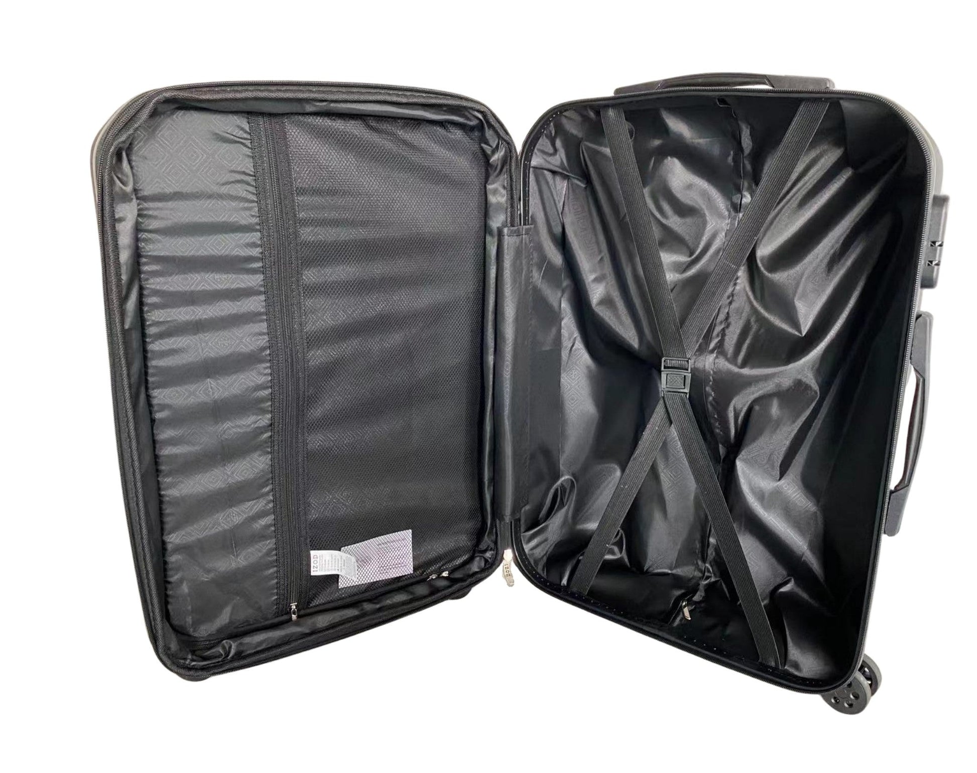 IZOD Regina Expandable Hard shell Lightweight 3 Piece Luggage Set - Stiles Supply Co.
