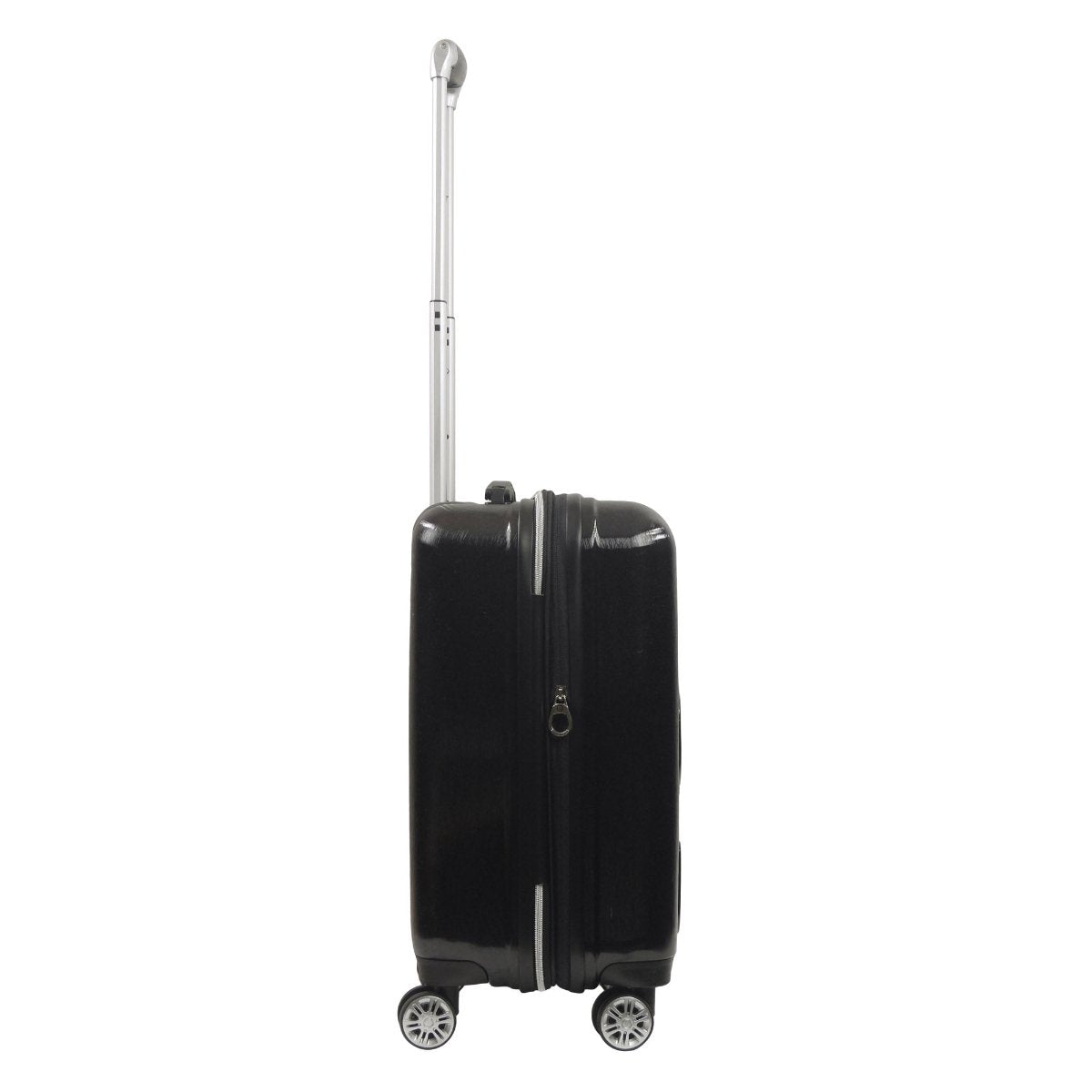 Peanuts Snoopy & Woodstock Black 22" Carry-on Spinner Luggage - Stiles Supply Co.