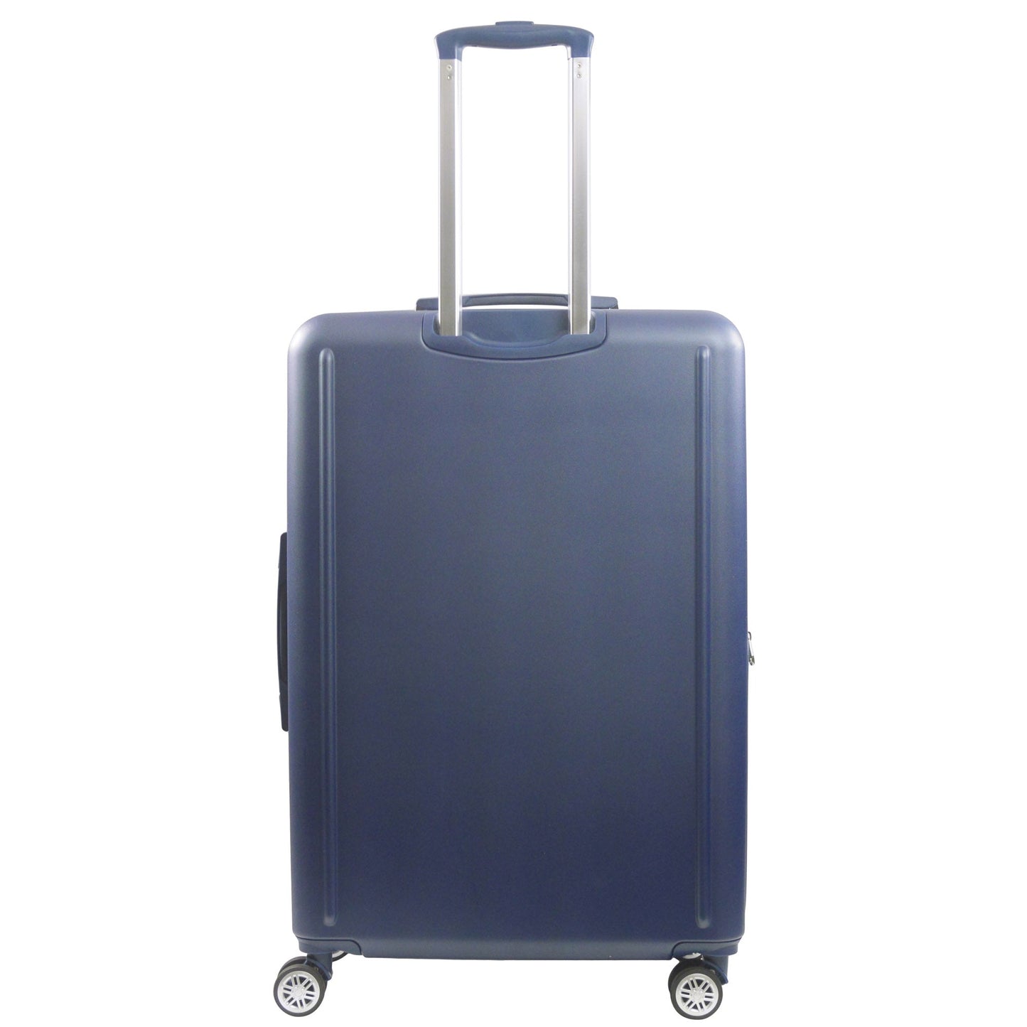 Tommy Bahama 30.5" Navy Hard-Sided 3D Pineapple Luggage with Drawstring Bag - Stiles Supply Co.