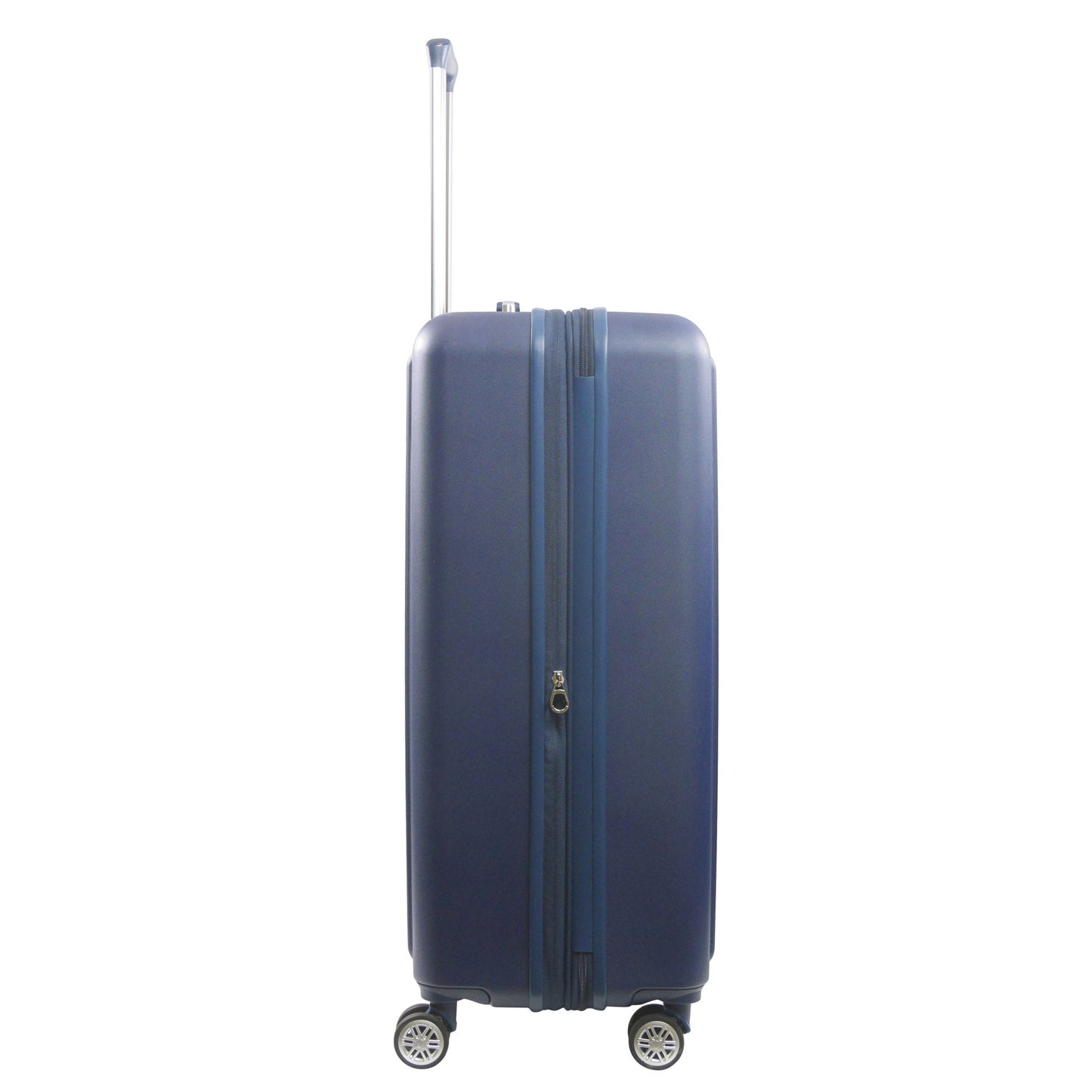 Tommy Bahama 30.5" Navy Hard-Sided 3D Pineapple Luggage with Drawstring Bag - Stiles Supply Co.