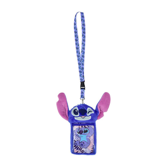 Disney Stitch Plush Lanyard, ID Card and Badge Holder - Stiles Supply Co.