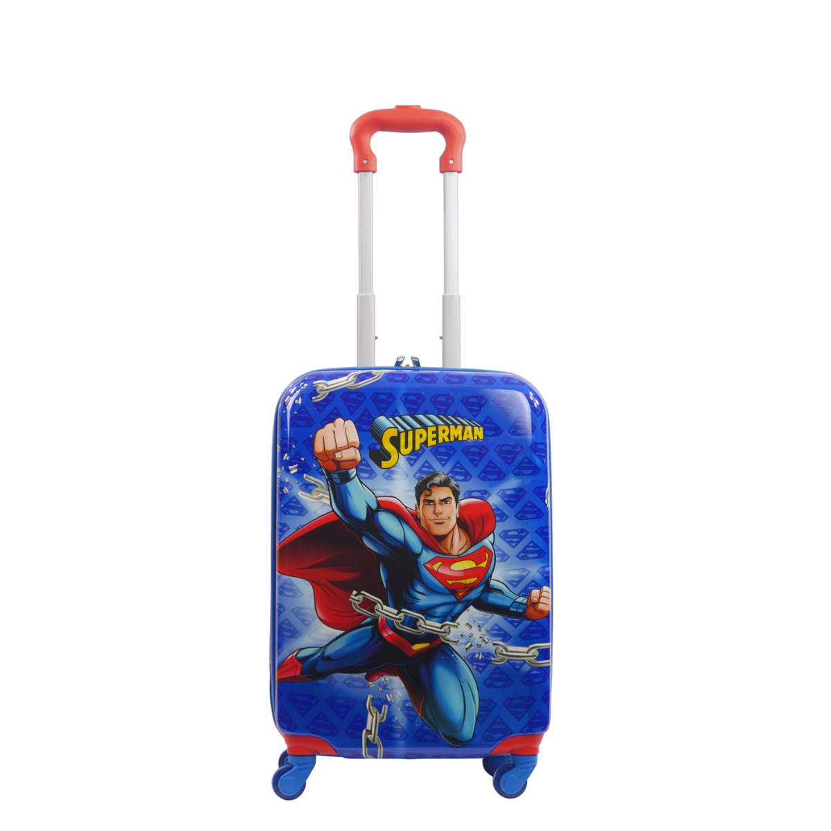 WB Superman Kids 20.5" Hard Side Spinner Carry-on Luggage - Stiles Supply Co.