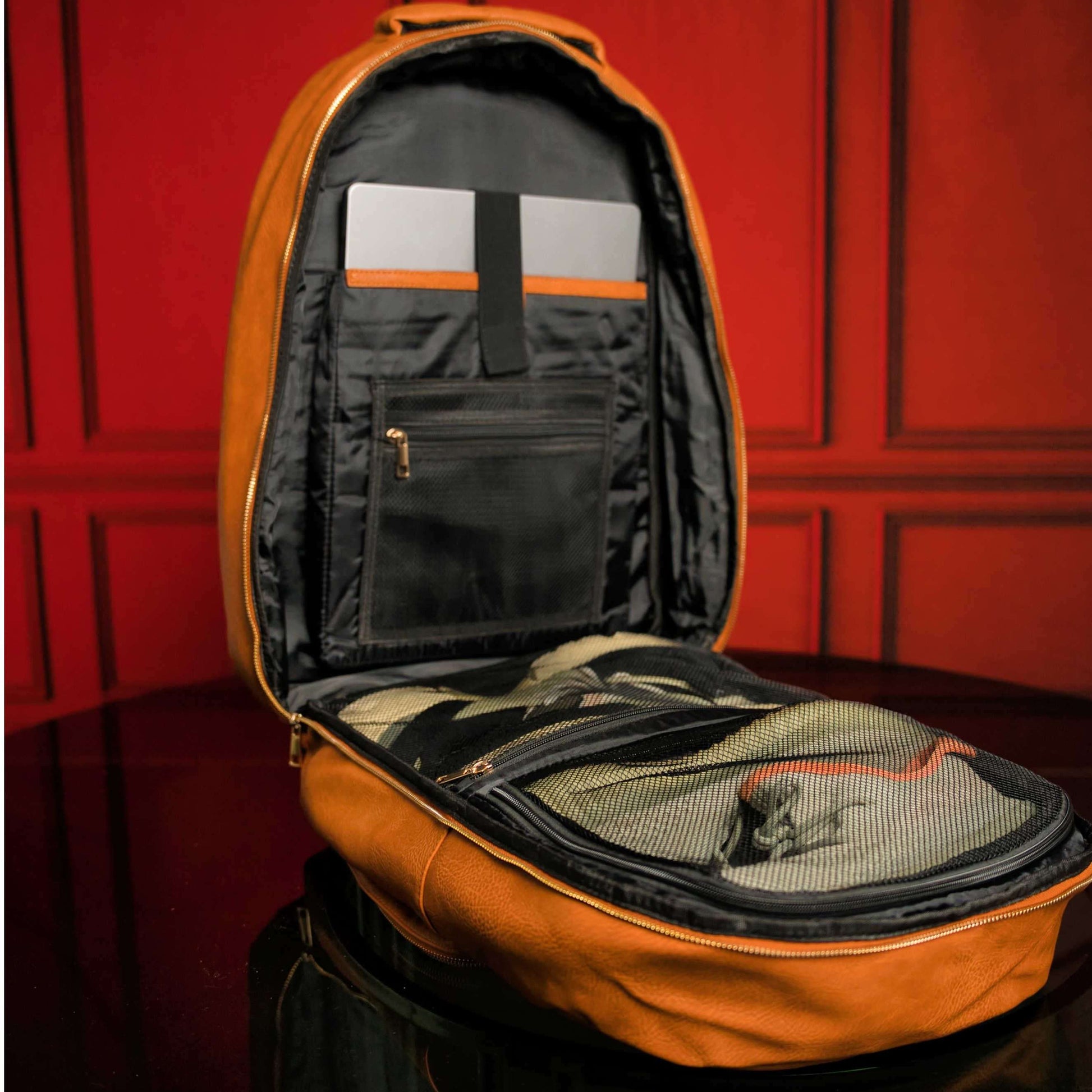 Sole Premise Brown Tumbled Leather 3 Bag Set