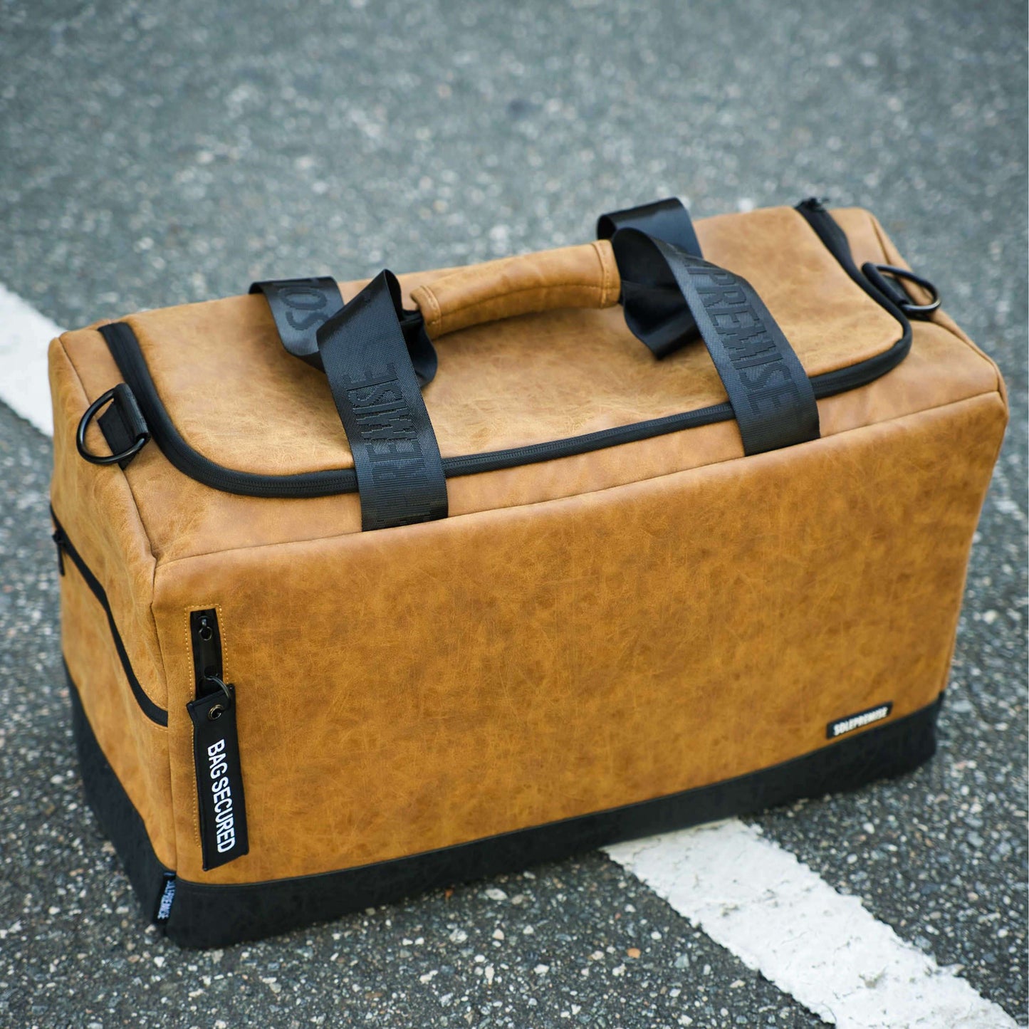 Sole Premise Brown Leather Sneaker Duffle