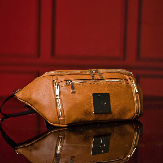 Sole Premise Brown Luciano Leather Sling Bag