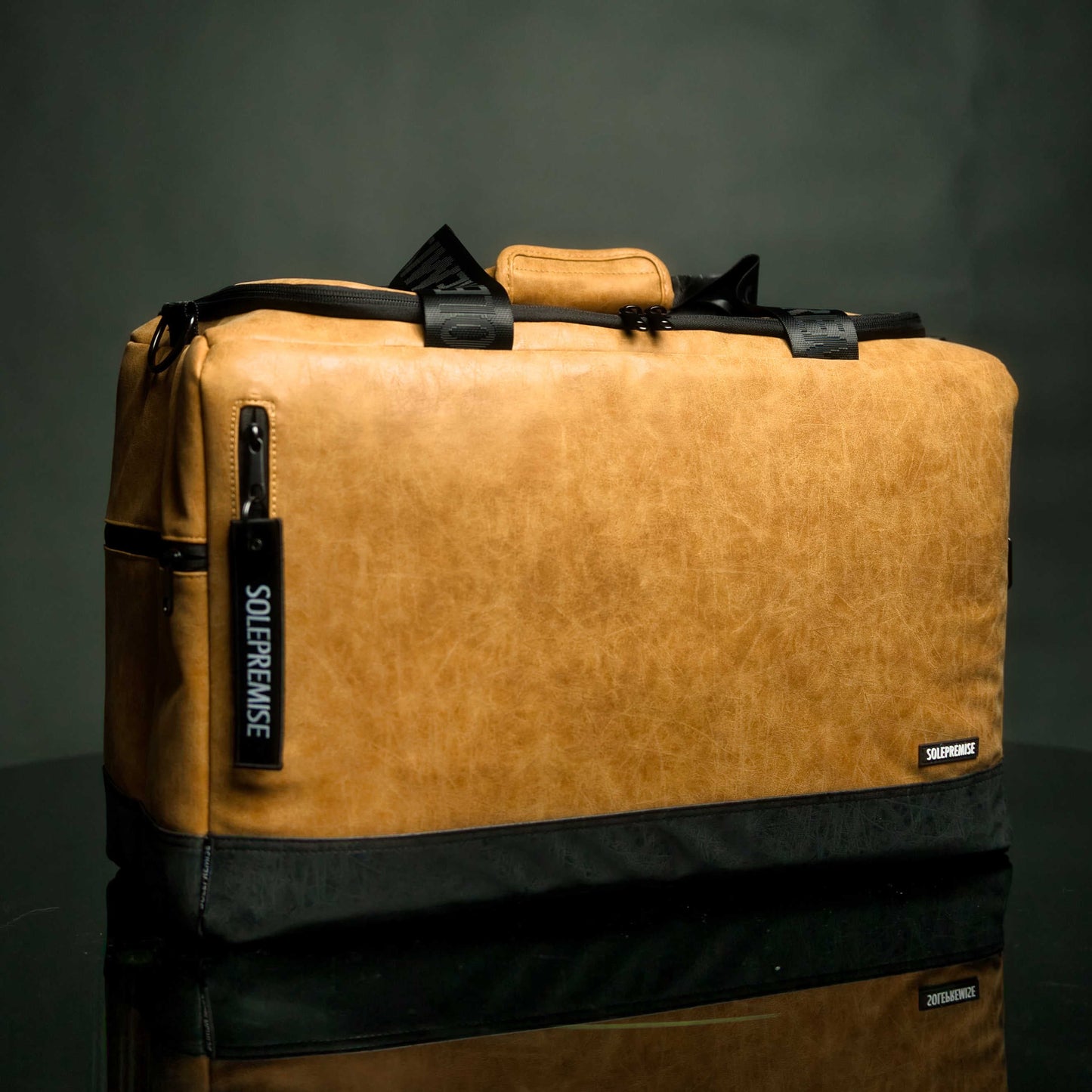 Sole Premise Brown Leather Sneaker Duffle