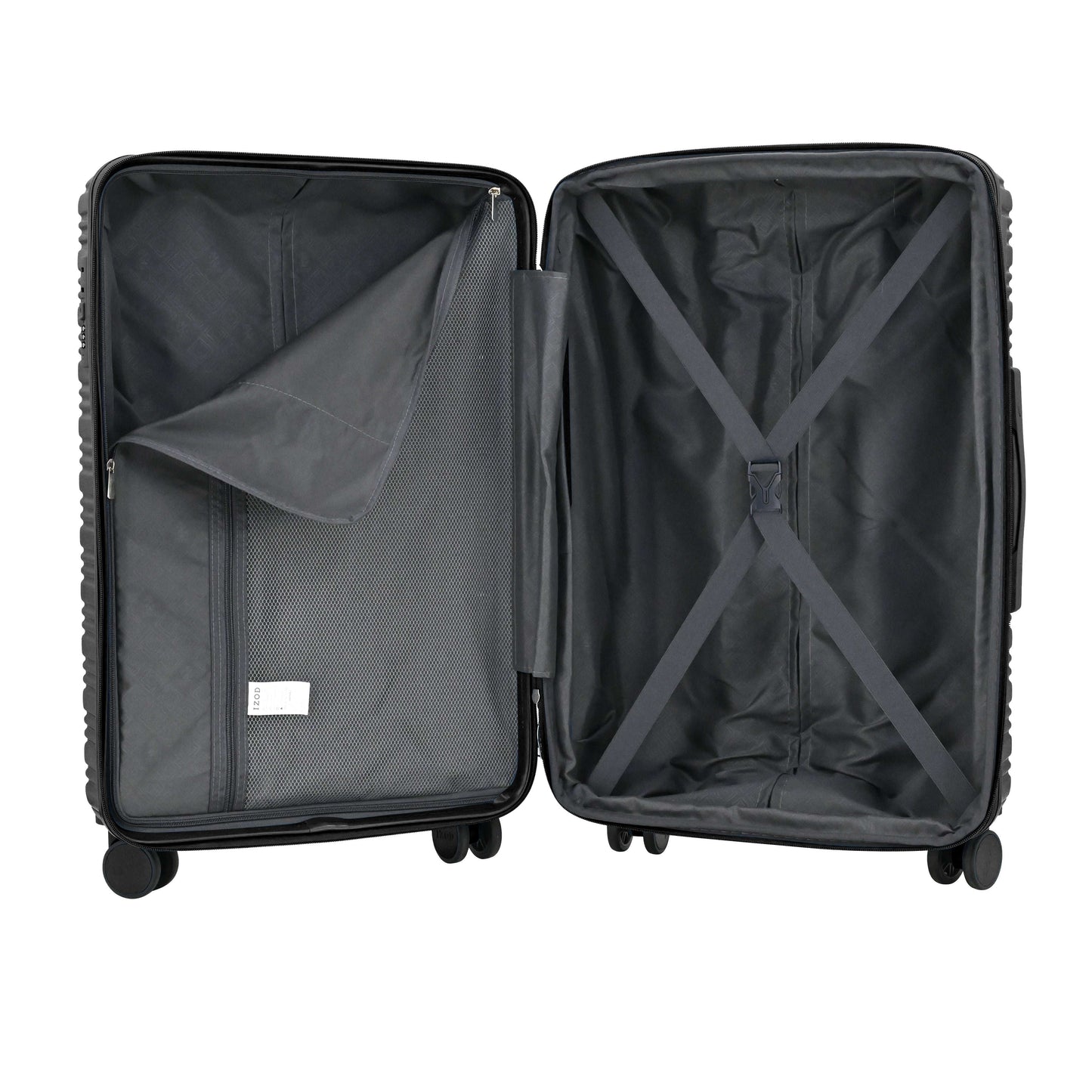 IZOD Camellia Lightweight 3-Piece Luggage Set Green